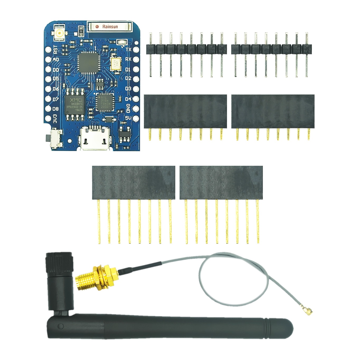 Wemos D1 - WEMOS-موصل هوائي خارجي ، لوحة تطوير