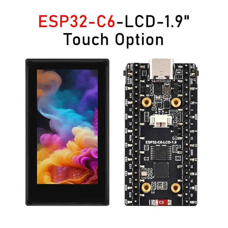 Doit Esp32 - لوحة تطوير ESP32-C6 بشاشة LCD مقاس