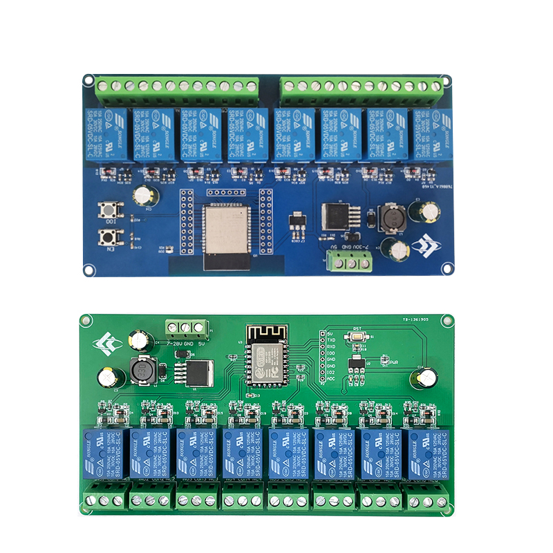 وحدة ترحيل واي فاي ذات 8 قنوات - مراجعة Doit Esp32 وسعره