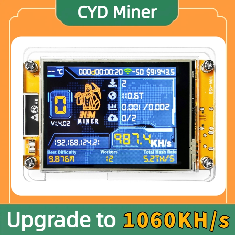 جهاز تعدين Lucky Miner للكمبيو - مراجعة Doit Esp32 وسعره