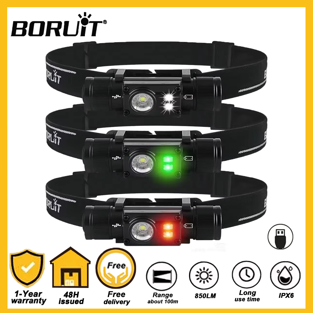 BORUiT HP500 LED كشافات مع 186 - مراجعة Lolin D32 وسعره