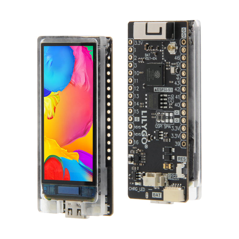 TTGO T-Display-S3 AMOLED ESP32 - مراجعة Ttgo Tdisplay وسعره