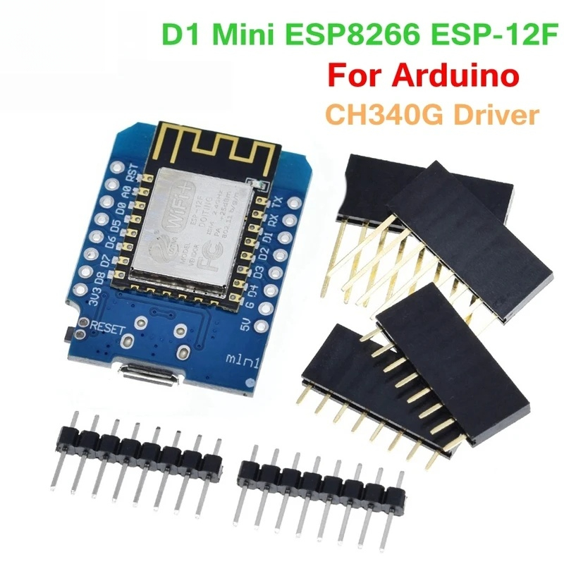 WeMos D1 Mini ESP8266 ESP-12F  - مراجعة Wemos D1 Mini وسعره