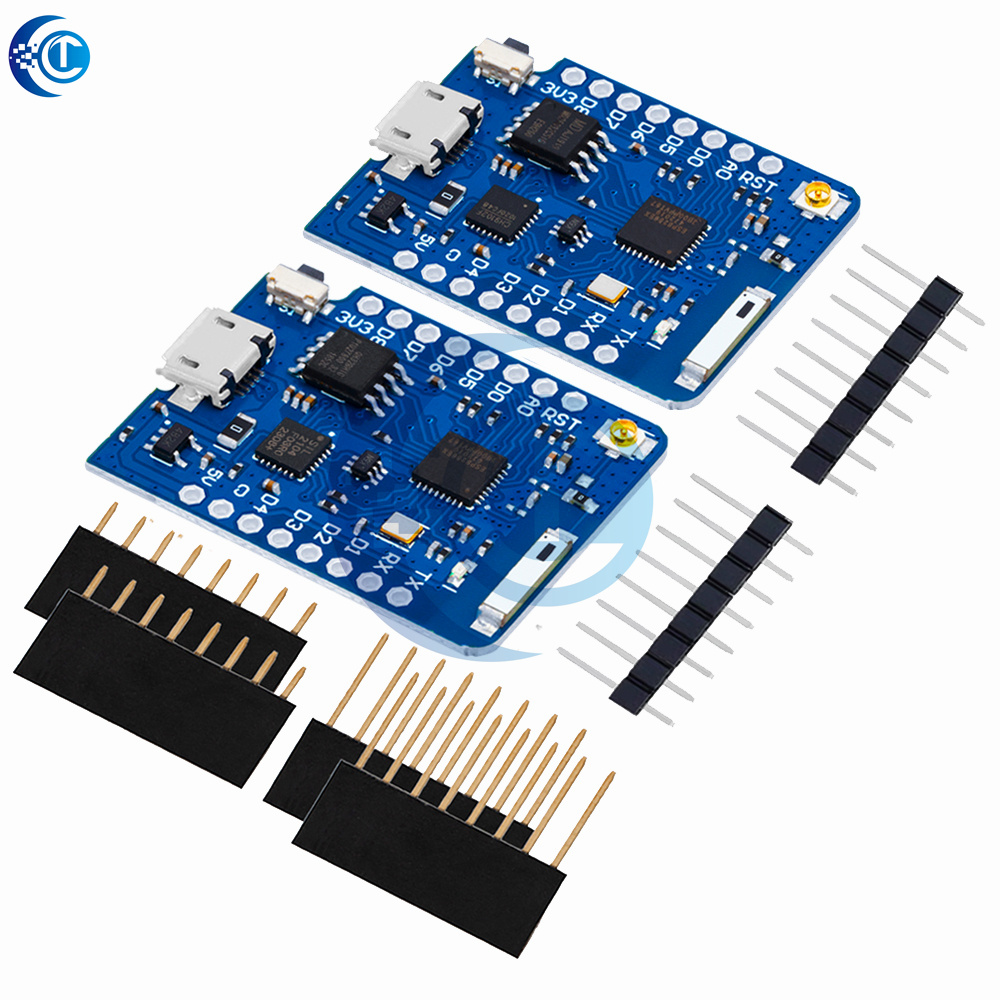 1 قطعة وحدة ESP8266 لـ WeMos D - مراجعة D1 Mini Pro وسعره