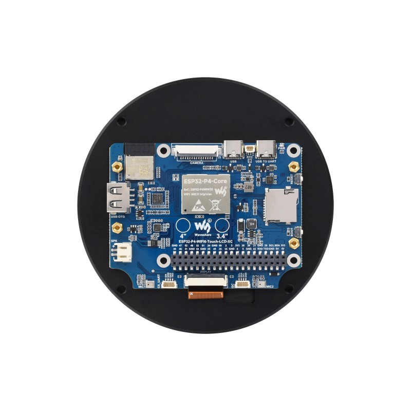 لوحة تطوير شاشة لمس دائرية من  - مراجعة Doit Esp32 وسعره