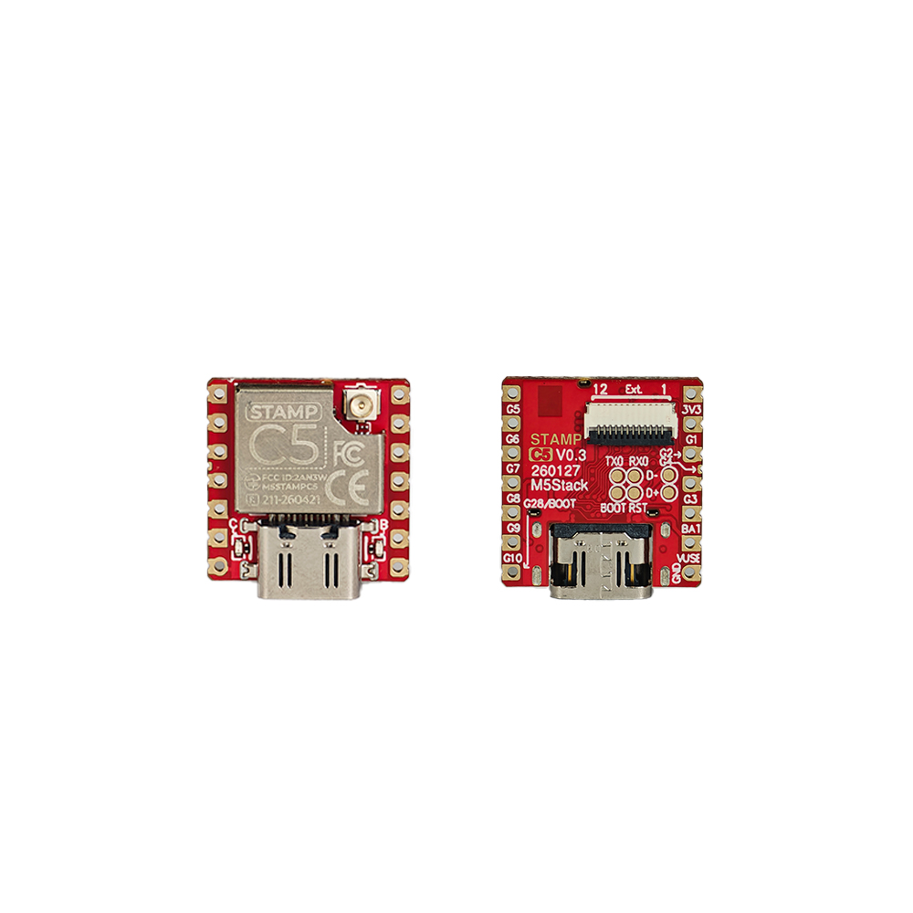 وحدة M5Stack Stamp‑C5 DIP ESP3 - مراجعة Doit Esp32 وسعره