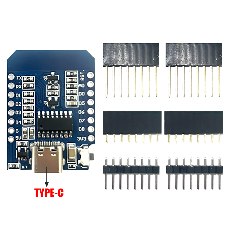 XCW WeMos D1 Mini TYPE-C/Micro - مراجعة Wemos D1 وسعره